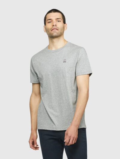 Grey crew neck t-shirt