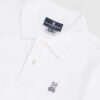 White golf shirt