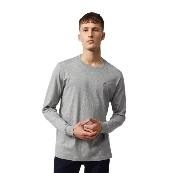 PB - Mens Classic Grey Crew Neck T-shirt