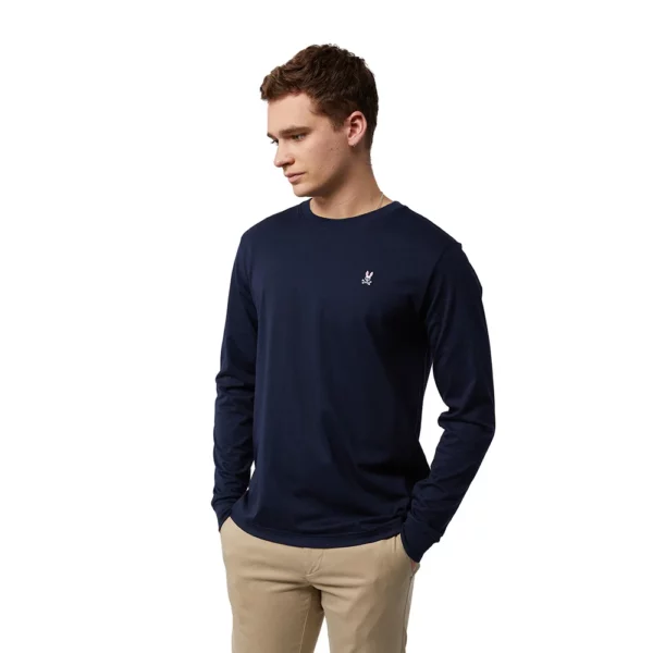 PB - Mens Classic Navy Crew Neck T-shirt