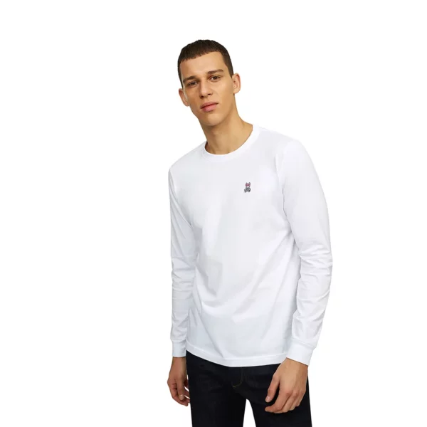 PB - Mens Classic White Crew Neck T-shirt