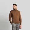 Bugatti Cognac Turtleneck Sweater