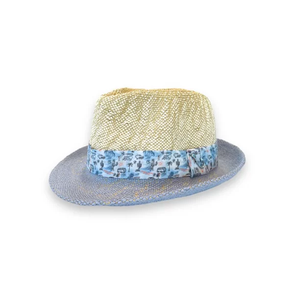 AFNF West Coast Blue Straw Hat