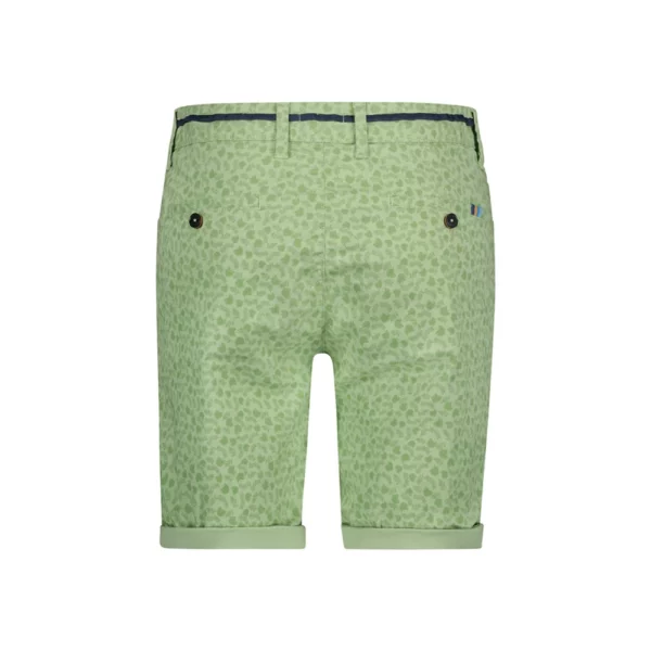 AFNF Bermuda Green Mini Leaf Shorts - Image 2