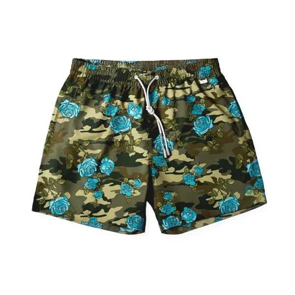 Camo Romance Swim Shorts