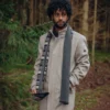 AFNF Funnel Neckcoat Light Grey
