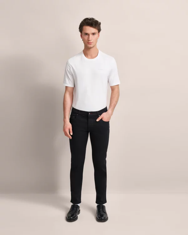 Bugatti Black Casual Pants