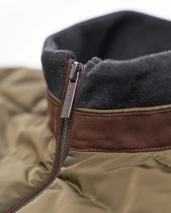 Bugatti Olive Knitted Jacket - Image 2