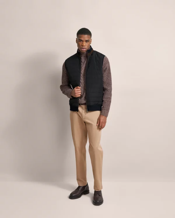 Bugatti Navy Knitted Waistcoat