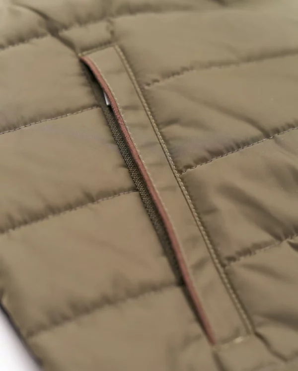 Bugatti Olive Knitted Waistcoat - Image 2