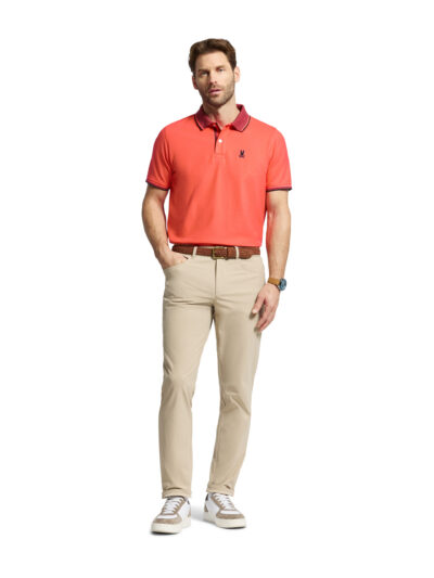 EVANDALE OXFORD COLLAR PIQUE POLO