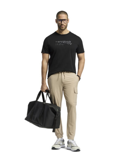 BERNI EMBROIDERED WORDMARK GRAPHIC TEE