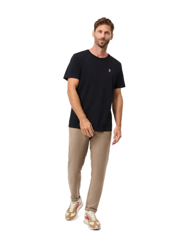 Mens Classic Crew Neck Tee in Black